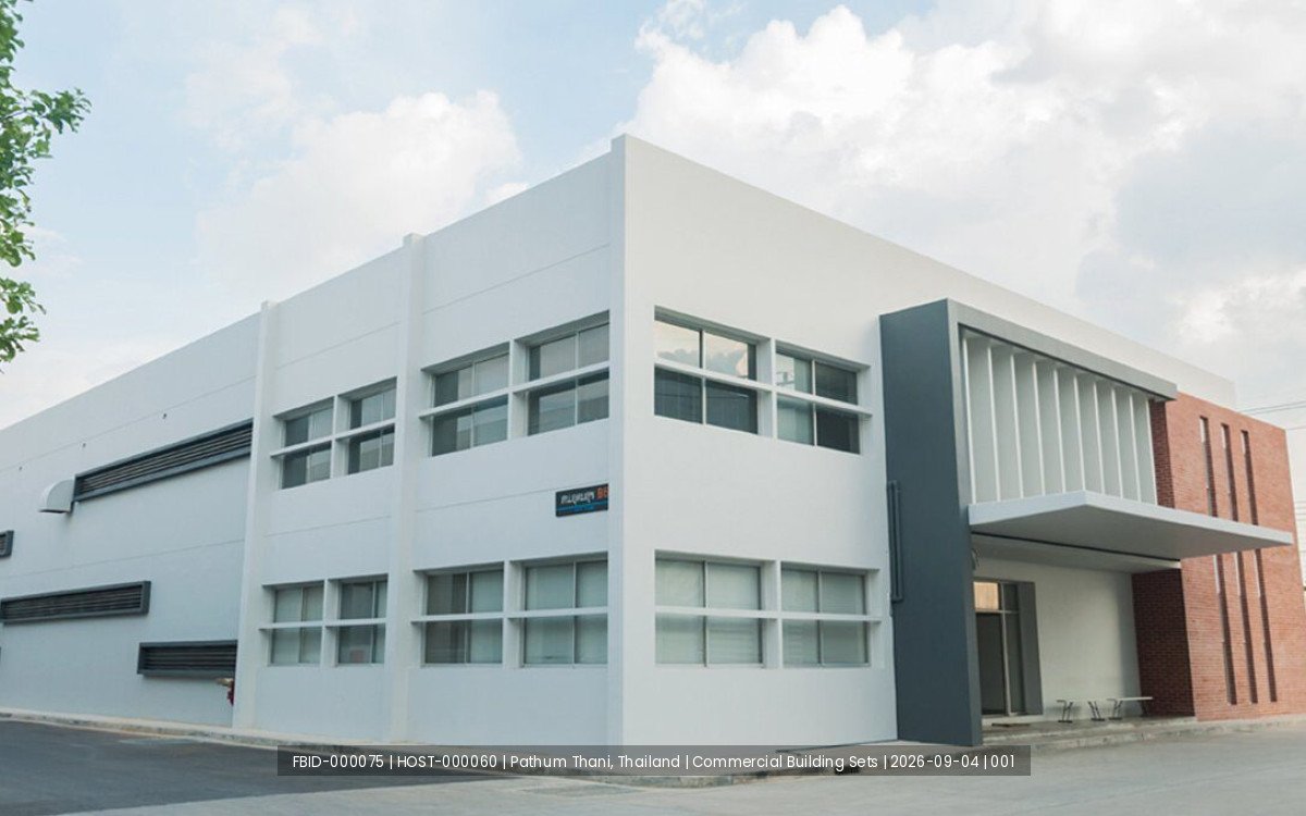 FBID-000075 · Pathum Thani, Thailand · Commercial Building Sets